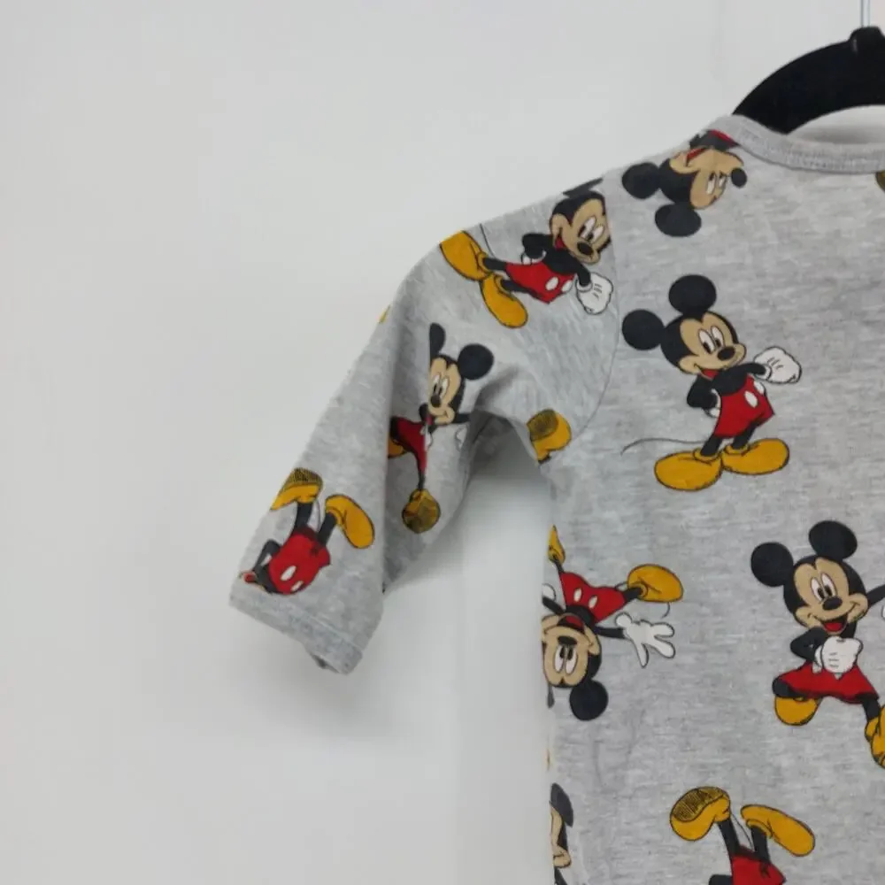 Disney Baby Mickey 3-6M Gray Sleep N' Play One Piece